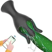 Male Masturbator Penis Vibrator with 9 Vibration Patterns, Sex Toy Penis Trainer with 4 Tentacle Pellets, 360°Training Wrap Around Adult Sex Toys