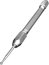 Wire Rounder Round Cup Burr Metal Debur Wire End with Handle Jewelry Making Tool for Arts and Crafts Projects Jewelry Repair, 1.2mm