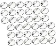 [BESTYASH] Brooch Pin Boutonniere Pins Jewelry Trays Round Button Badge cm Brooch Back Pin Round Brooch Trays Badge Parts Round Brooch Base Badge Pin Button Parts Alloy Silver