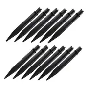 12 Pack Solar Light Replacement Stakes - Plastic Ground Spikes, Universal Path