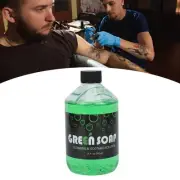 Tattoo Cleansing Green Solution Professional Safe Mild Tattoo Salon Gre NEY