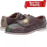 Cobra TCR-3V Brown/Green V-Strap Mens Bowling Rental Shoes