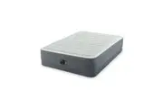 Intex Queen PremAire I Elevated Airbed Mattress w Fiber-Tech 152x203cm Grey