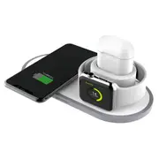 3 In1 Wireless Charger For iPhone, Apple Watch and Airpod-White