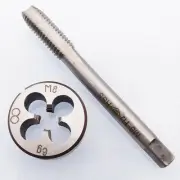 Efficient Metric Thread Right Hand Tap and Die Set for M8 x 1 25mm Applications