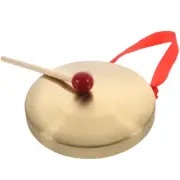 Gongs and Drums Child Chinese Traditional Brass Instrument with Mallet
