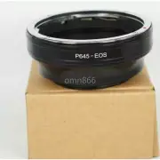 P645-EOS Mount Adapter Ring Fr Pentax 645 Lens to Canon EOS EF 760D 750D 5DS(R)