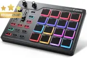 MIDI Pad Controller 16 Pads STARRYPAD Beat Maker Music Production Software