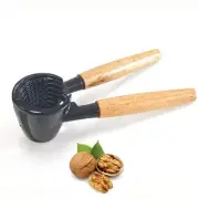 Nutcracker Pecan Walnut Plier Opener Tool with Wood Handle Nut Crackers for A...