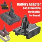 Battery Adapter for Makita Milwaukee 18V Battery Convert to Dyson V6 V7 V8 V10