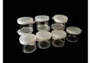 60x Mini Clear 10ml Round Plastic Container Box Bead Glitter Storage Craft
