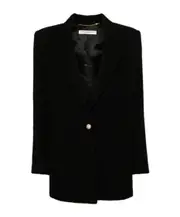 tweed blazer IT40 black