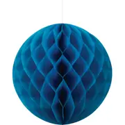 Royal Blue Honeycomb Ball 25cm