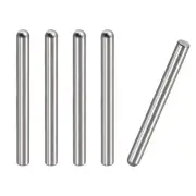 6x60mm Dowel Pins, 5pcs Round Head Flat Chamfered End Dowel Pin