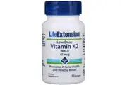 Life Extension, Low Dose Vitamin K2 (MK-7), 45 mcg, 90 Softgels