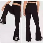 AERIE OFFLINE REAL ME XTRA™ FLARE Black XS WITH FRONT SLITS