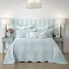 NEW Big Bedding Bianca Bedding FLORENCE BEDSPREAD SET BLUE