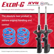 Front KYB EXCEL-G Shock Absorbers + STD Coil Springs for HOLDEN Commodore VT