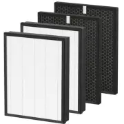 AP-B102 True HEPA Replacement Filter Set Compatible with Alexapure Breeze AP-...