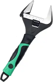 Adjustable Wrench Bathroom Wrench Wide Jaw Portable Chrome Vanadium Steel Repair