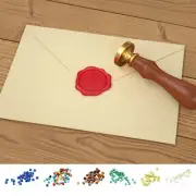 Sealing Wax Kit Octagon Sealing Beads for Wax Seal Stamp Creative 100X upgrade