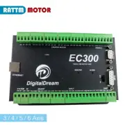 Ethernet Mach3 CNC Motion Controller Card EC300 NVEM upgrade 3 / 4 / 5 / 6 Axis