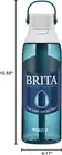 NWT Premium Brita 26oz Filtering Water Bottle with Filter Sea Glass