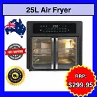 Healthy Choice 25L Air Fryer Convection Oven 360° Cooking & French Doors AUS