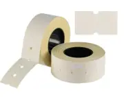 10 White Labels Price Tag Rolls for Pricing Gun MX5500 Pricing Tags 21x12mm