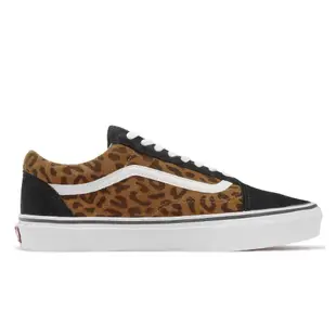 Vans 休閒鞋 V36CF Leopard Old Skool 黑 棕 豹紋 男女鞋【ACS】 6301370001