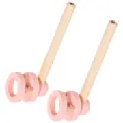 2 Pcs for Blowing Balls Parent-child Floating Pipe Kids