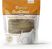 VetOne DuoClenz EnzymeCoated Dental Chews Medium (30 Count)