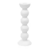Addison Ross Lacquered Bobbin-Shaped Candlestick, Tall
