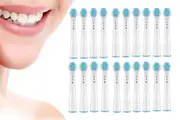 20 Pcs Electric Toothbrush Replacement Brush Heads Compatible with Oral-B-Style 2