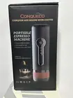 CONQUECO Portable Coffee Maker: 12V Travel Espresso Machine