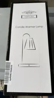Candle Warmer Lamp, Glass Lamp Candle Warmer with Timer