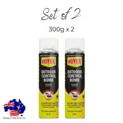 Hovex Outdoor Control Bomb Spray Fleas Pests Kill Insect Infestation Barrier