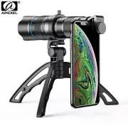 APEXEL HD 20x-40x Zoom Telephoto Lens Phone Camera Lens With Tripod for Phone