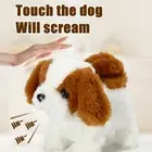 Electric Imulation Plush Toy Puppy Can Bark And Walk With Tail Robot Dog Toy AU
