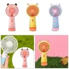 USB Desk Fan Random Color Mini Portable Fan for Travel Office Kids Adults