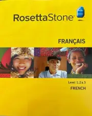Rosetta Stone French Level 1 & 2 & 3, windows 2000, XP, Vista, 512 MB RAM,