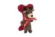 Charming Pet Frosty Fellows Plush Christmas Dog Toy - Reindeer & Bone 2-Pack