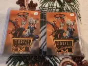 1996 Marvel Masterpieces #100 CHECKLIST x2