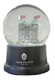 The Plaza Hotel New York City Home Alone & Eloise Snow Globe Souvenir BRAND NEW
