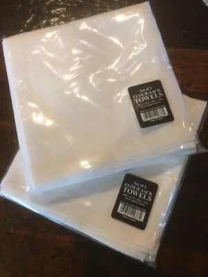 Flour Sack Dish Towels, 50 Pack Cotton Kitchen Towels 28” X 29” Hemmed