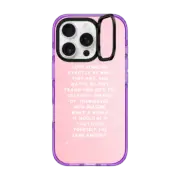iPhone 16 Pro Impact Ring Stand Case MagSafe Compatible LOVE YOURSELF