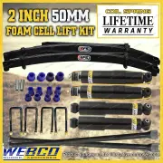 2" Lift Kit Foam Cells Raw Torsion Bar EFS Leaf for Nissan Navara D21 D22