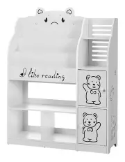[Keezi] 4 Tiers Bookshelf in White