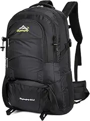 60L Outdoor Camping Backpack Waterproof Trekking Backpack Large Capacity Hiking Cycling Climbing Sports Backpack for Men Women