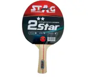 2 Star Table Tennis Racquet 148 Grams Beginner ITTF Approved Rubber
